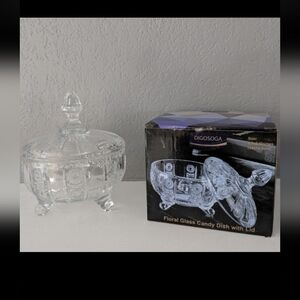 Vintage Style Floral Trinket Candy Dish Decor Romance Love Coquette Gift Idea